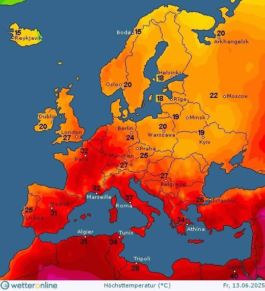 Погода в Україні 13 червня