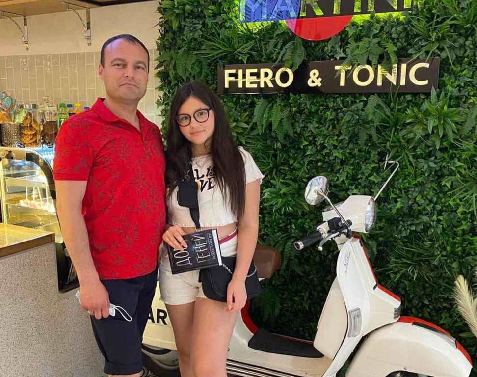 Максим Данілов з дочкою. Фото: google