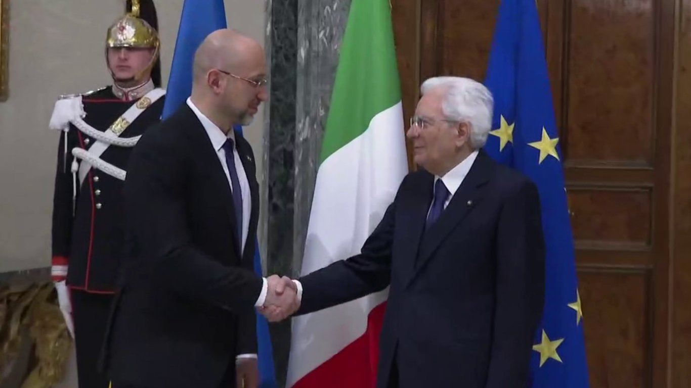 Шмигаль у Римі зустрівся з президентом Італії: про що говорили