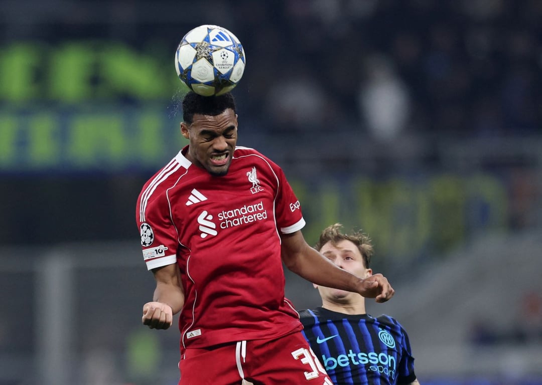 Райан Гравенберх в матче за Ливерпуль