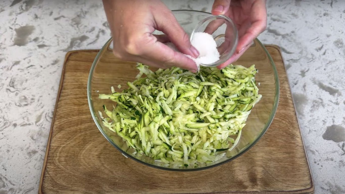 рецепт сырников с кабачками и зеленью