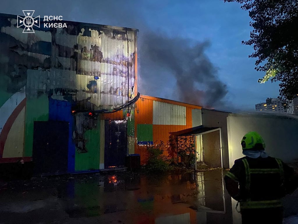 Какие последствия пожара в супермаркете в Киеве 18 июля