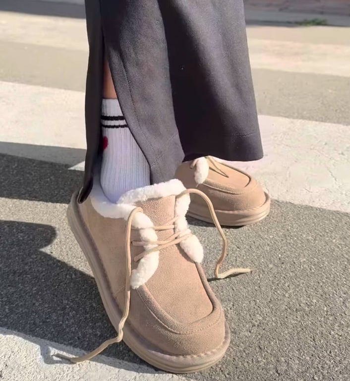 Теплі мокасини як альтернатива уггі
