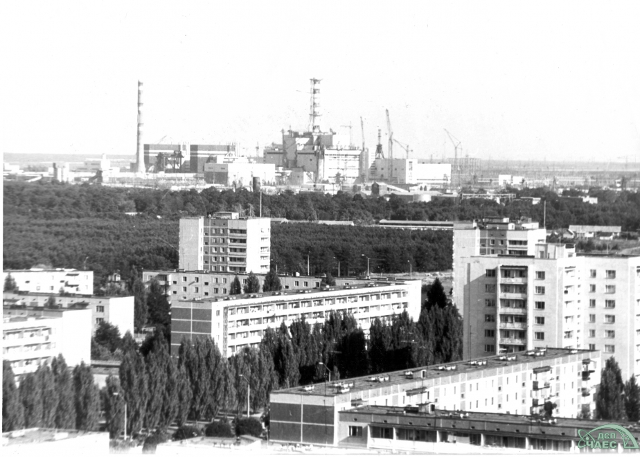 Як будувалася Чорнобильська АЕС