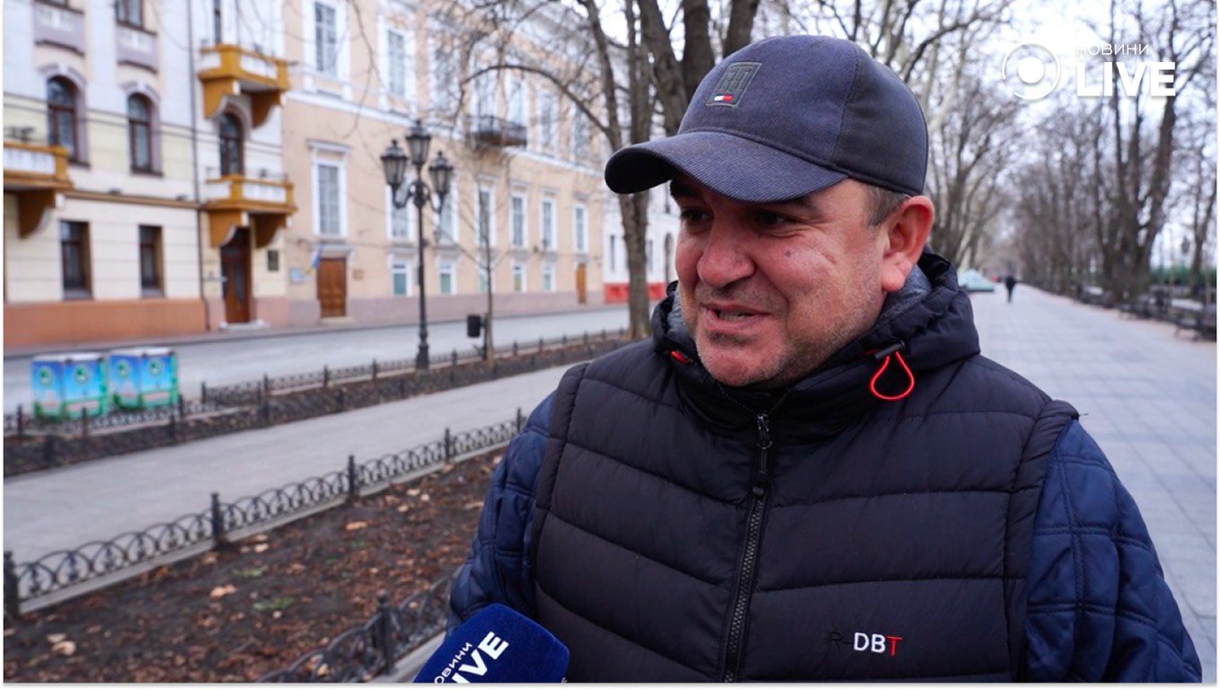 Одесит висловлюється про обмеження