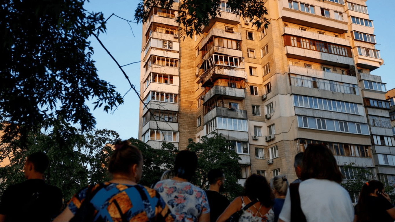 Атака на Київ — в якому стані перебуває пошкоджений будинок