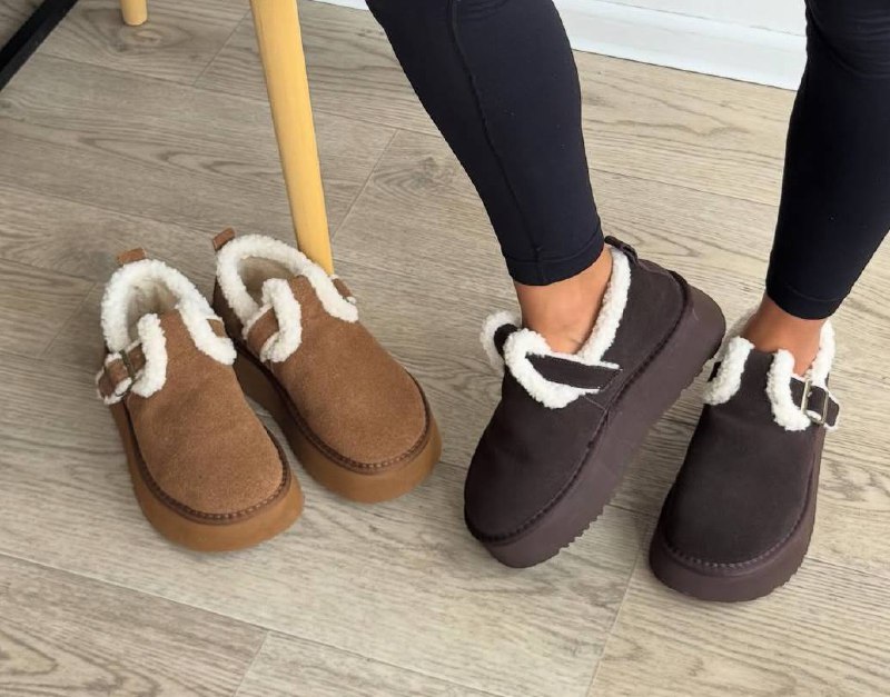 Тепле взуття, але не для мокрої погоди