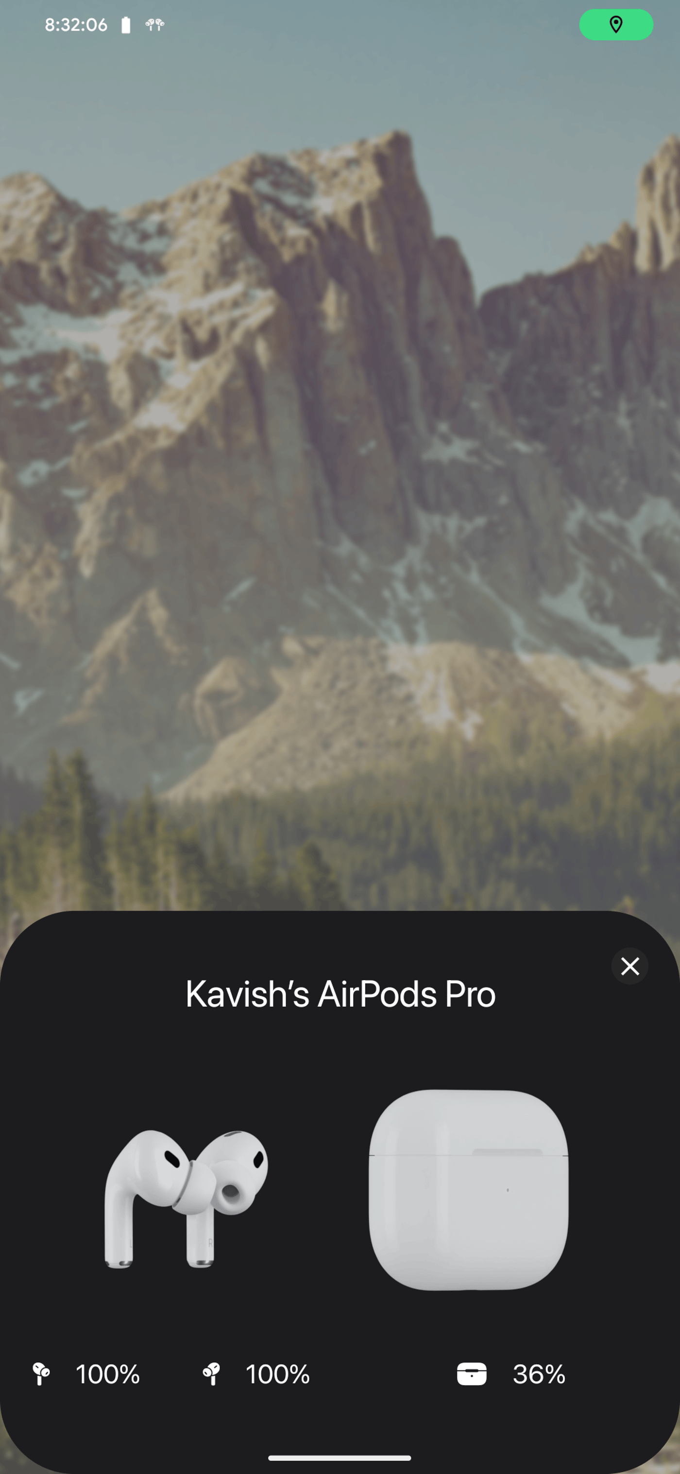 Робота застосунку LibrePods на Android
