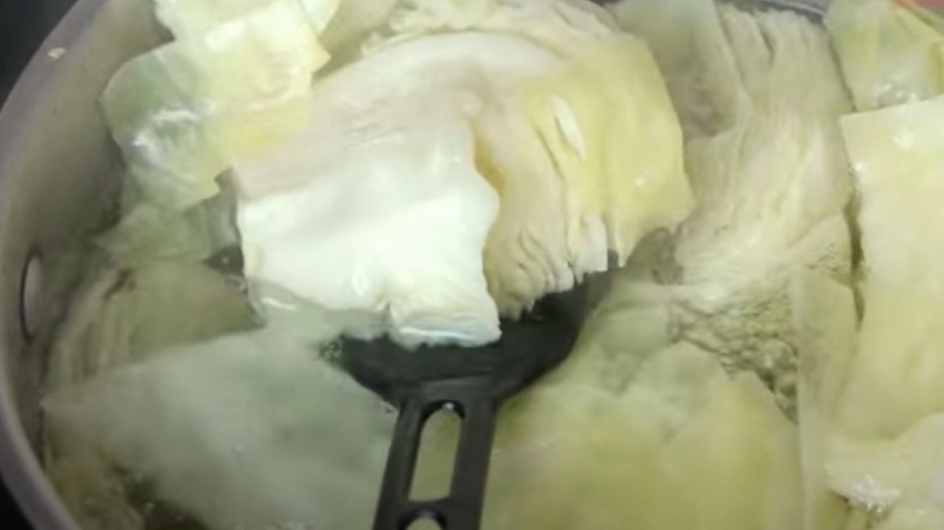 смачні смажені котлети з капустою