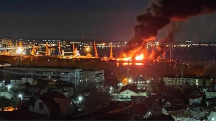 Нічні вибухи у Криму — на позиціях частини ППО росіян палають пожежі - 290x166