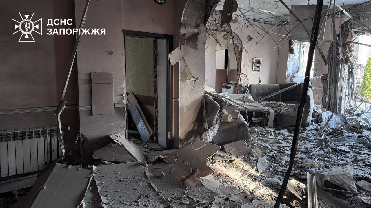 Росія атакувала Запоріжжя 16 квітня