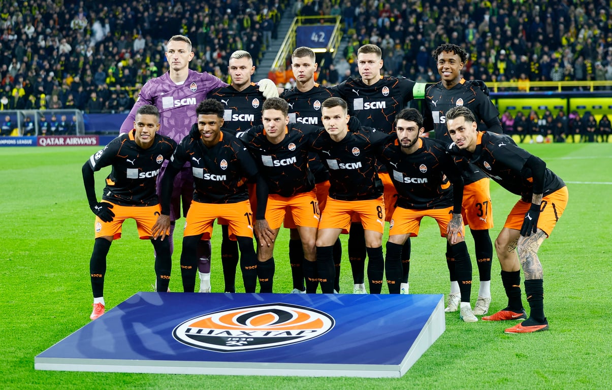 Донецький Шахтар перед матчем з Боруссією