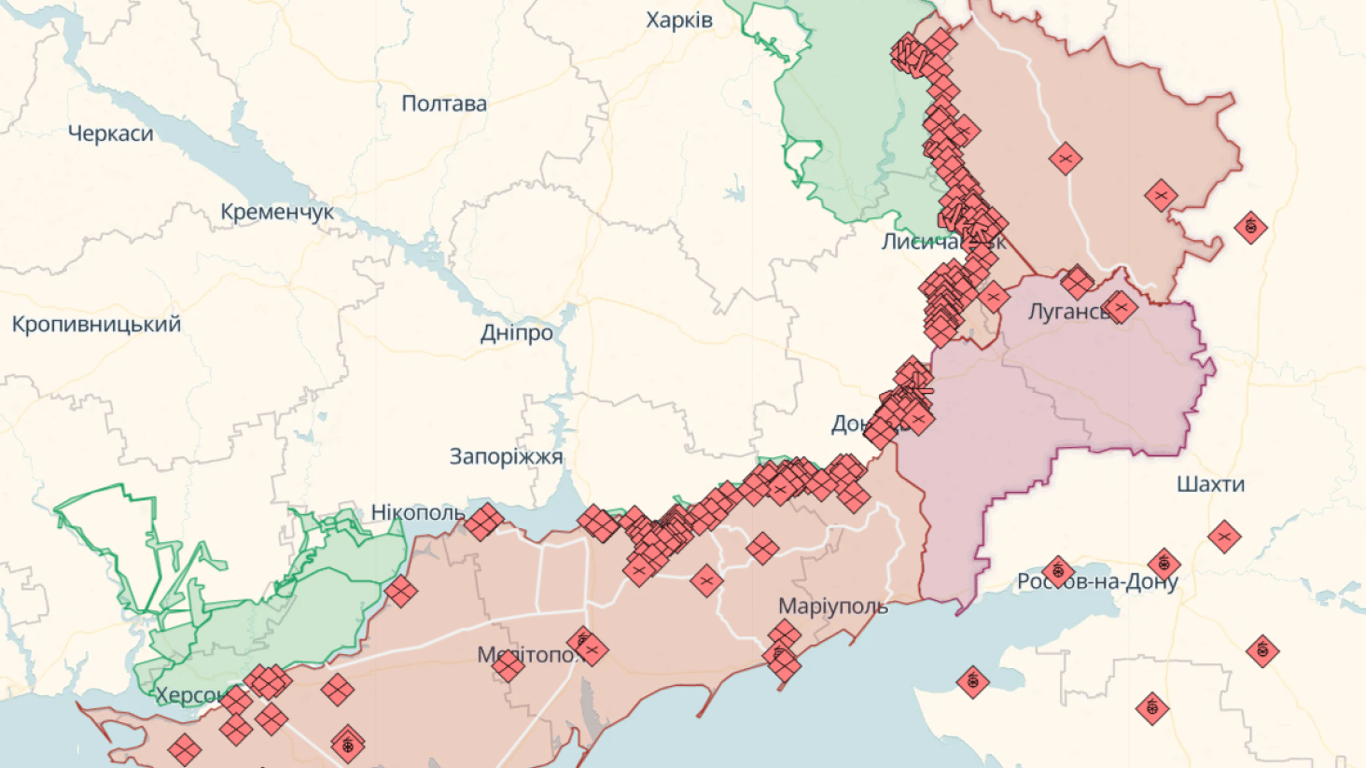 Карта боевых действий в Украине онлайн сегодня, 12.09.2023: DeepState, Liveuamap, ISW