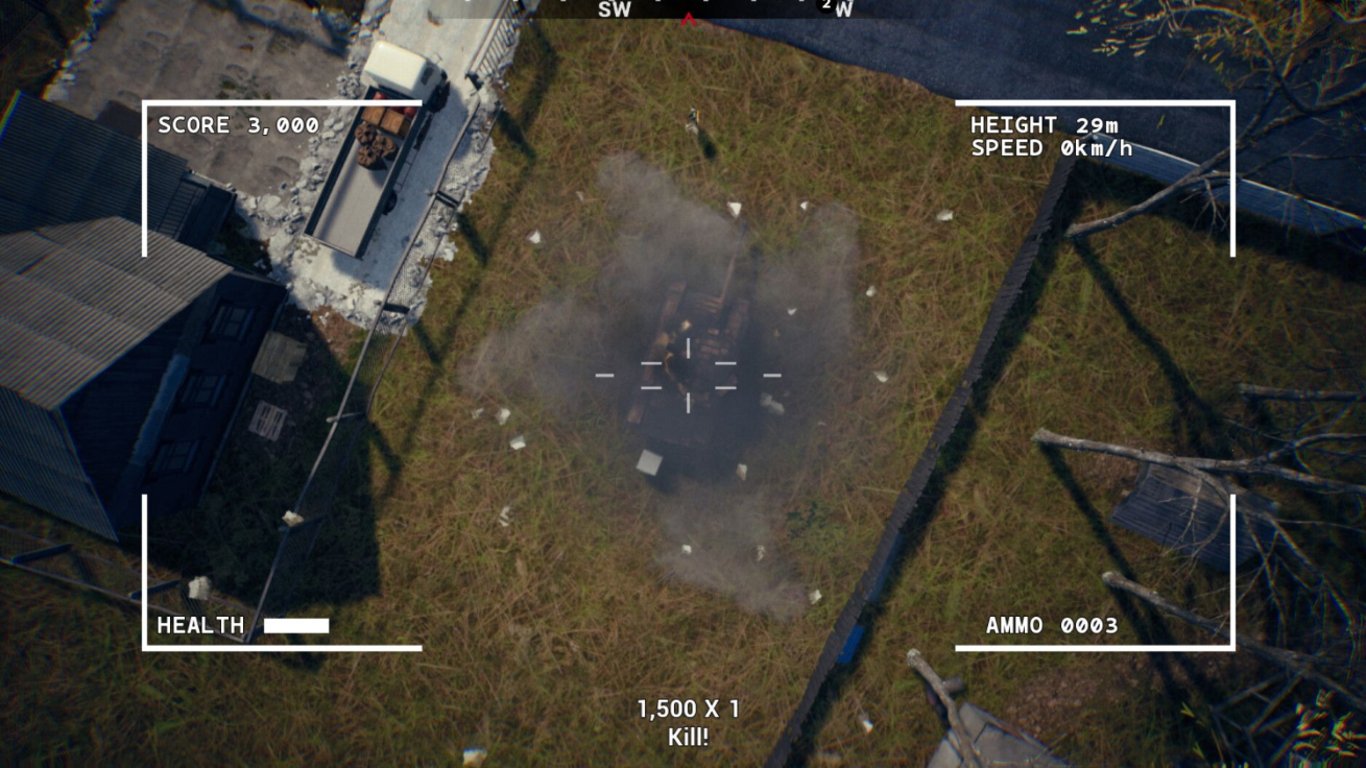 Группа разработчиков создала симулятор, в котором нужно уничтожать российских оккупантов из дрона