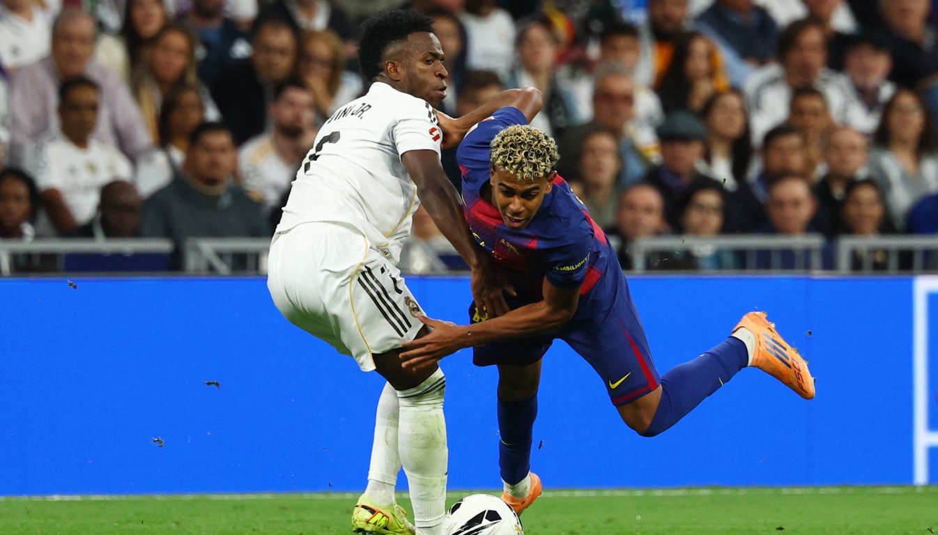 Винисиус и Ламин Ямаль