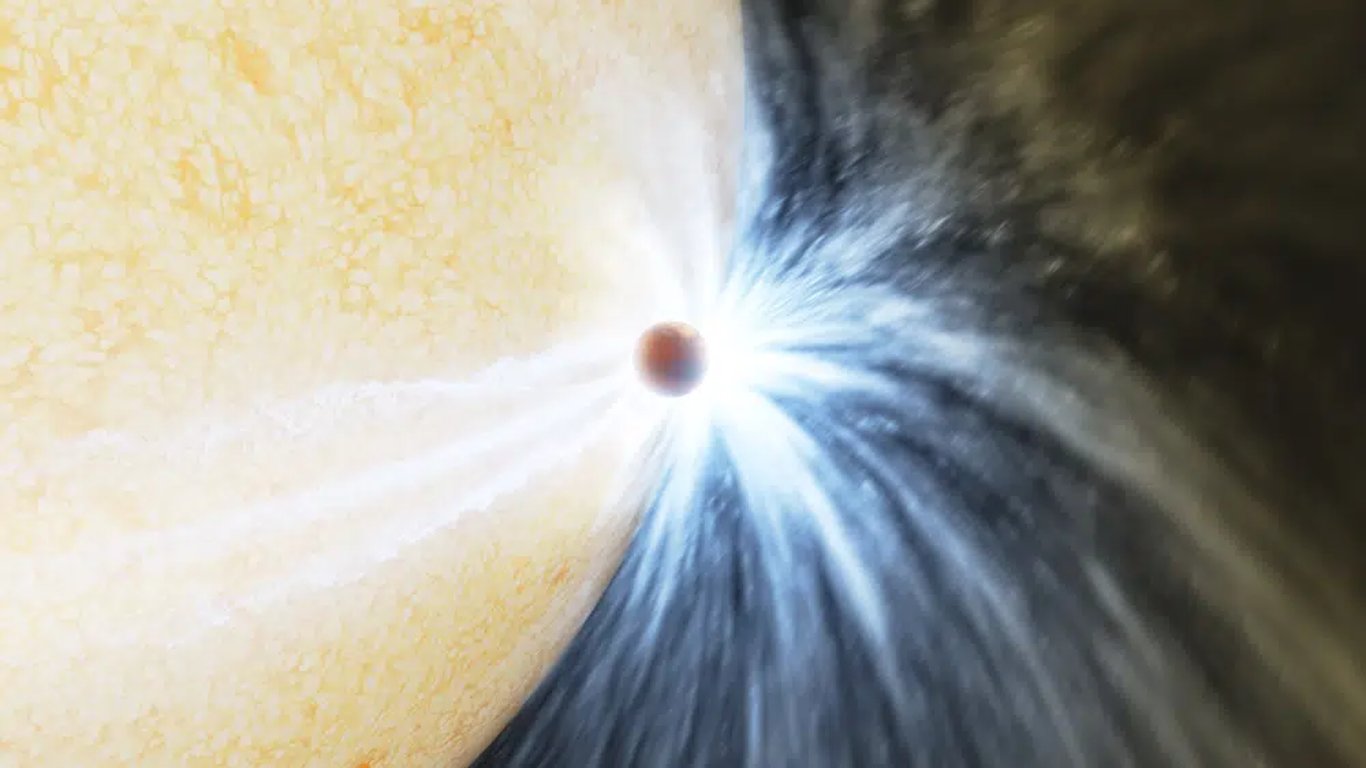 Ученые впервые наблюдали процесс поглощения звездой планеты