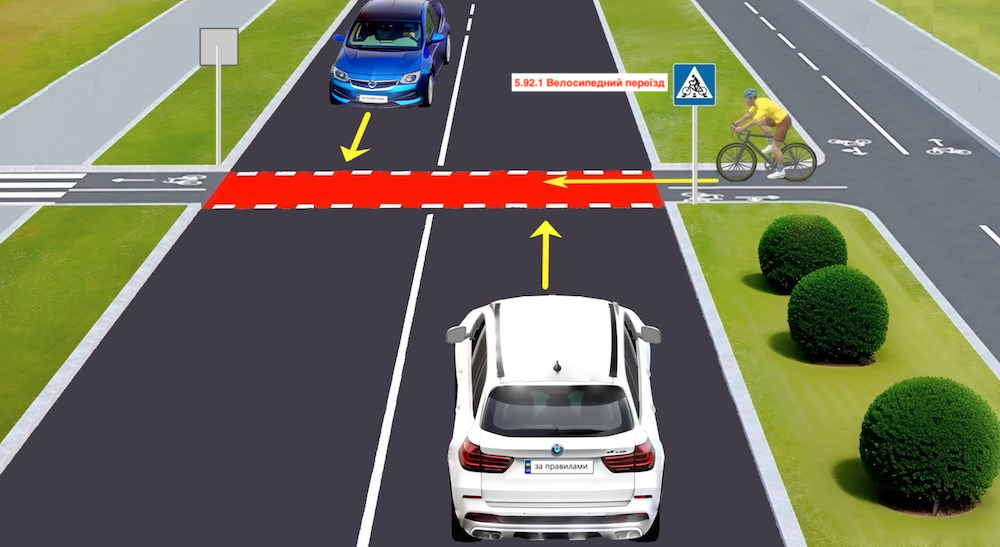 Тест з ПДР: хто кого зобовʼязаний пропустити?