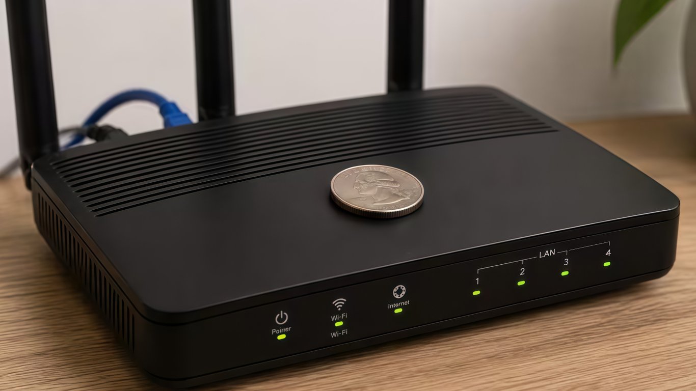 Почему люди кладут монету на Wi-Fi-роутер: эксперты проверили лайфхак
