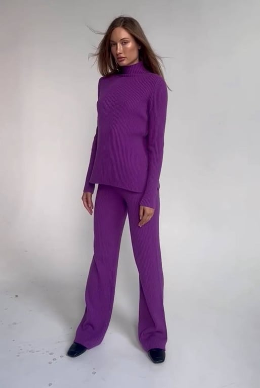 Фіолетовий колір буде мати дорогий вигляд восени