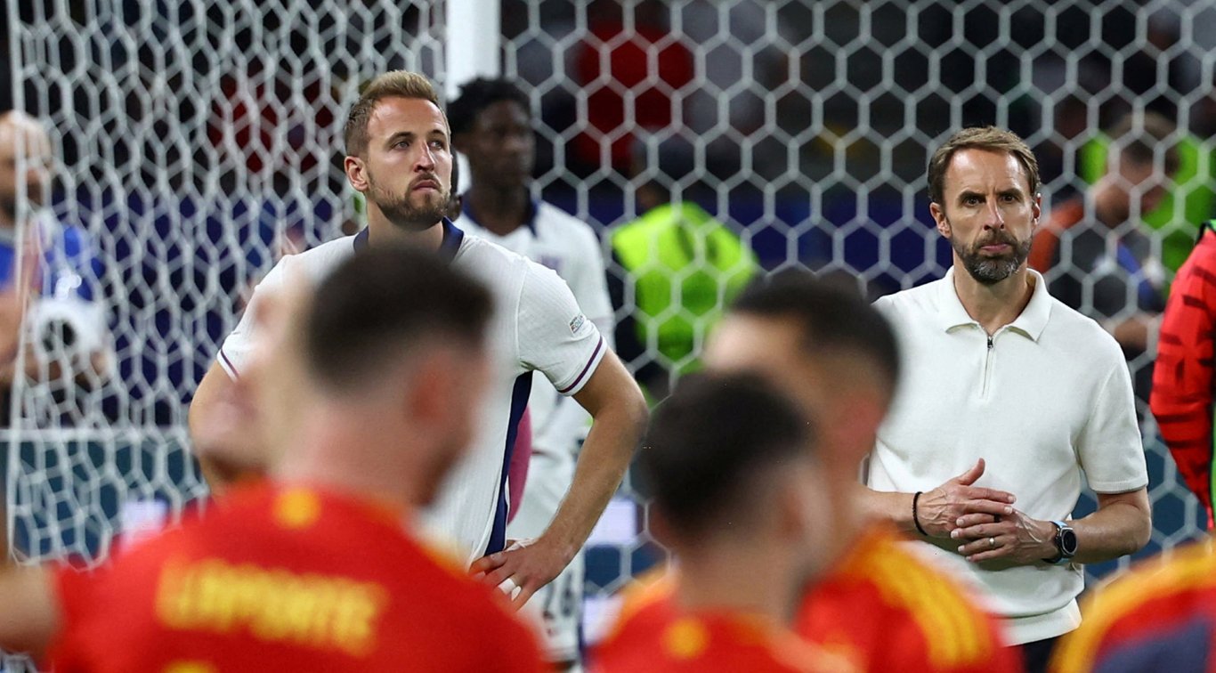 Гарет Саутгейт и Харри Кейн