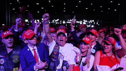 Trump's supporters in Florida started celebrating victory early - 285x160