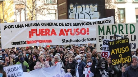 У Мадриді протестують десятки тисяч медиків: у чому причина - 285x160