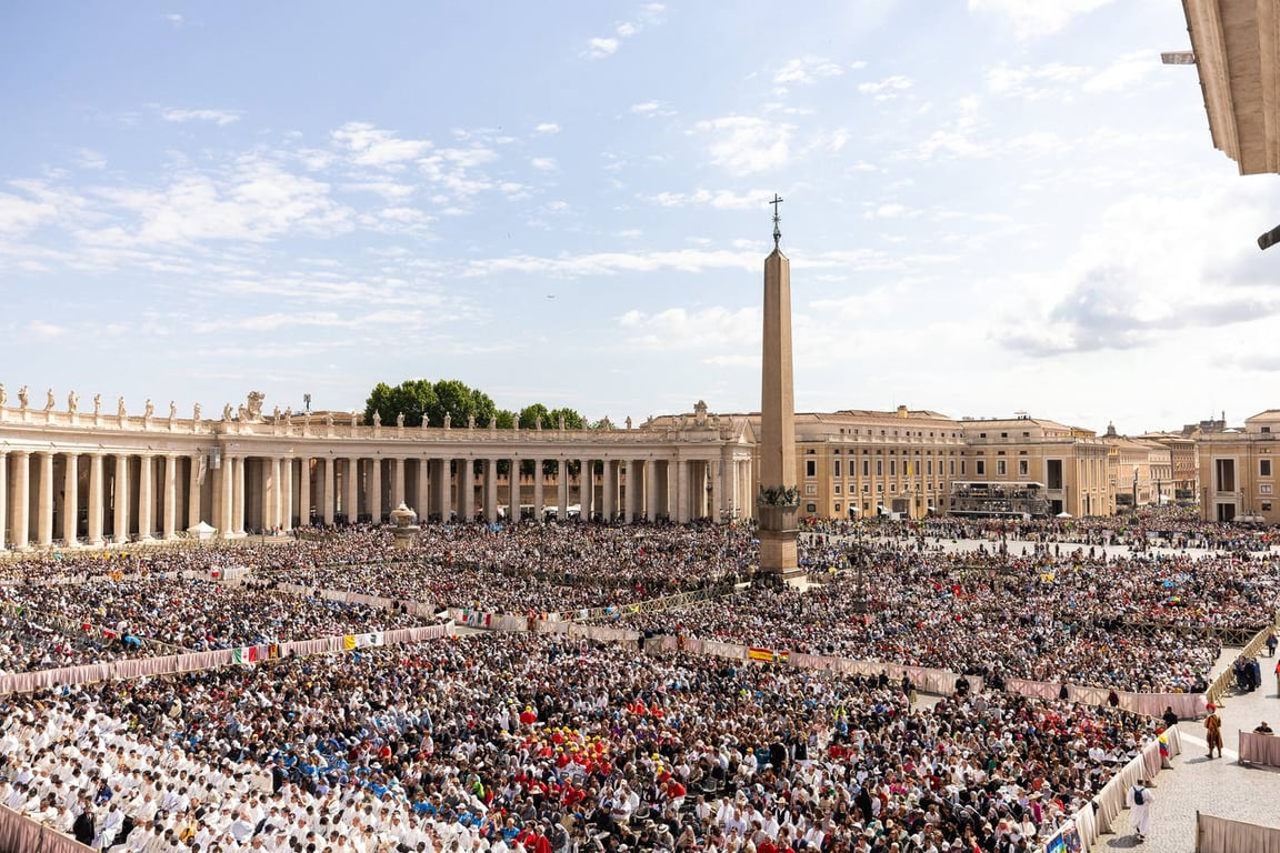 Урочиста меса на площі Святого Петра