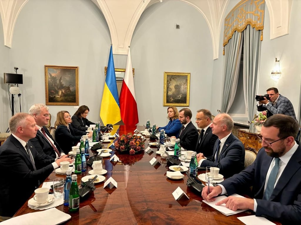 Зустріч української та польської делегації 1 жовтня