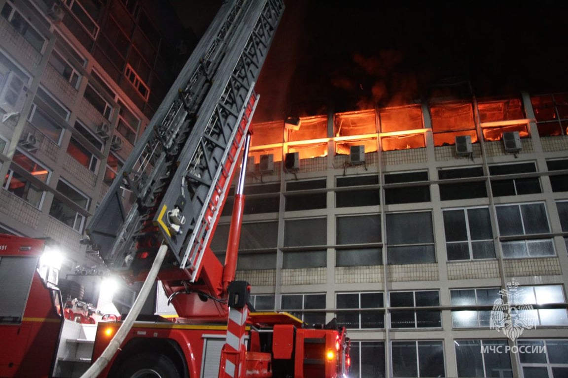 Пожежа в Росії