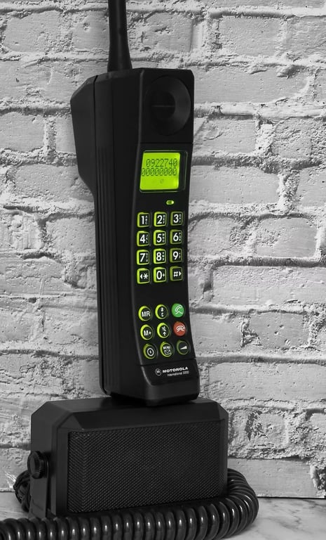 Раритетный телефон Motorola 3200