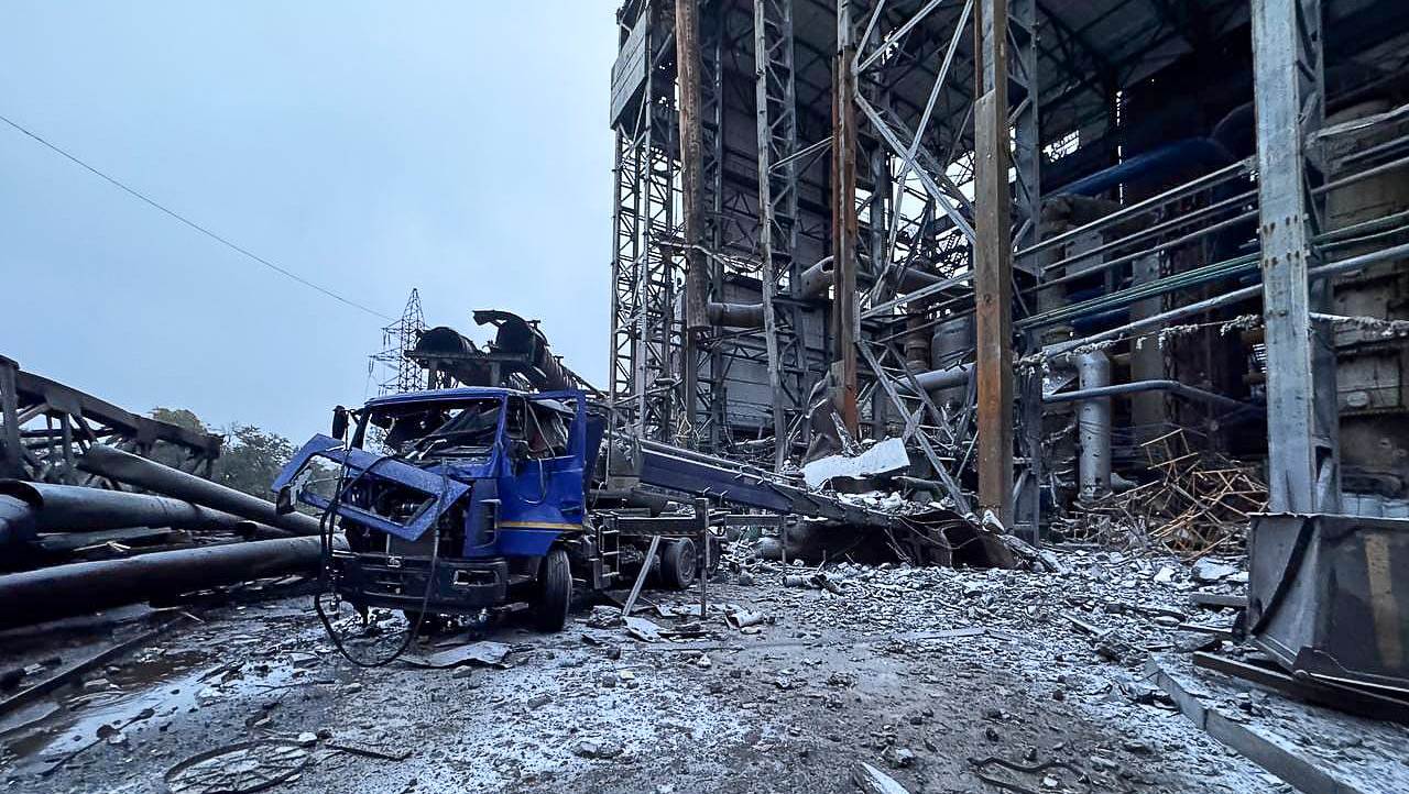 Російський обстріл "Запоріжсталі" 17 жовтня