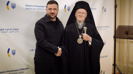 Патріарх Варфоломій і Зеленський обговорили мир в Україні - 285x160