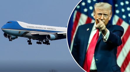 Вперше за 60 років — Трамп вимагає перефарбувати президентський літак - 290x160