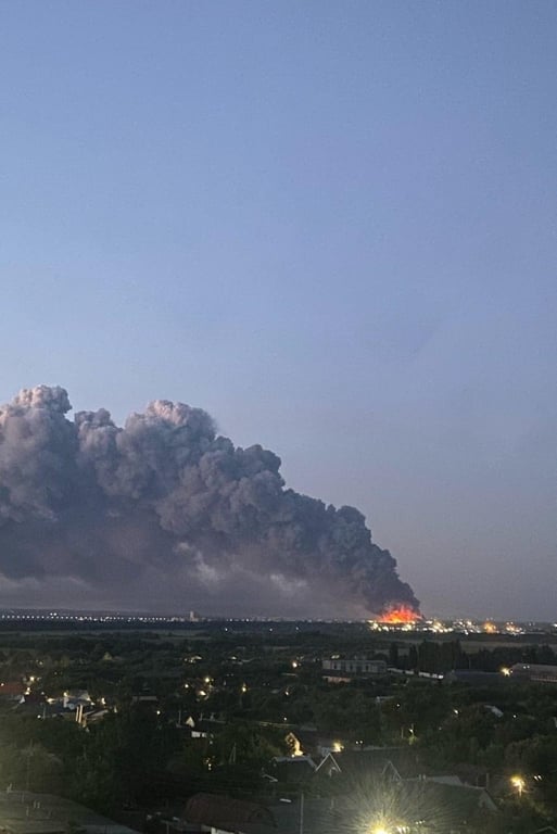 Удар по НПЗ в Кстово