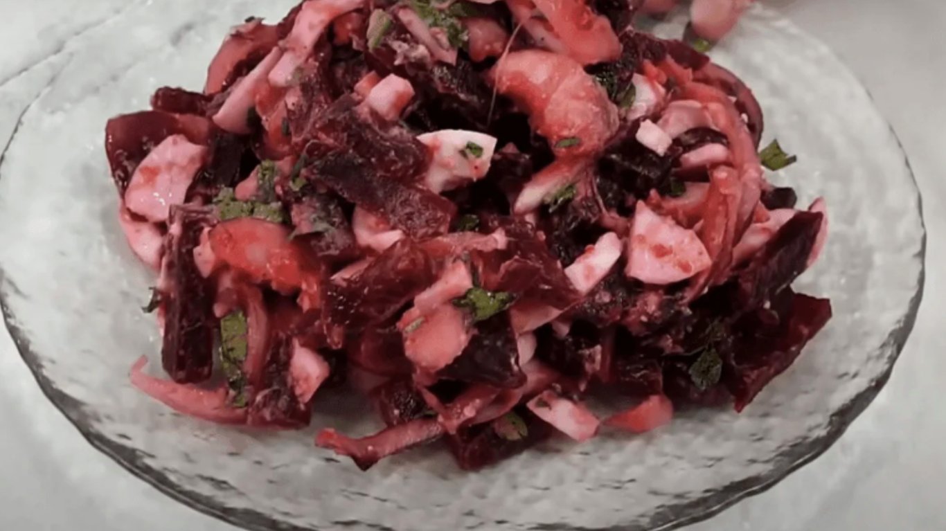 рецепт салату з оселедцем та буряком