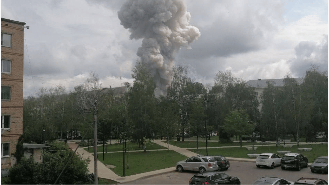 У Московській області прогримів потужний вибух: що відомо