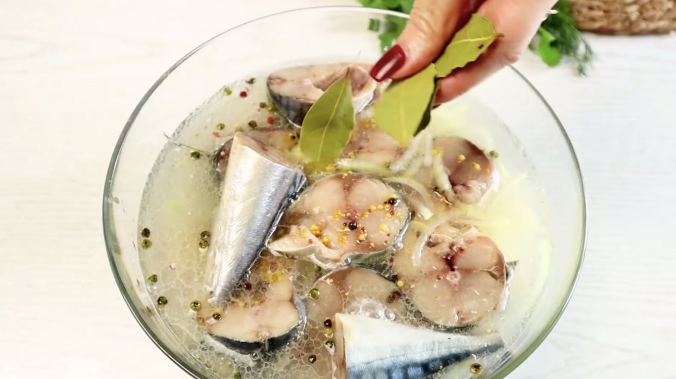 смачна малосольна скумбрія за добу