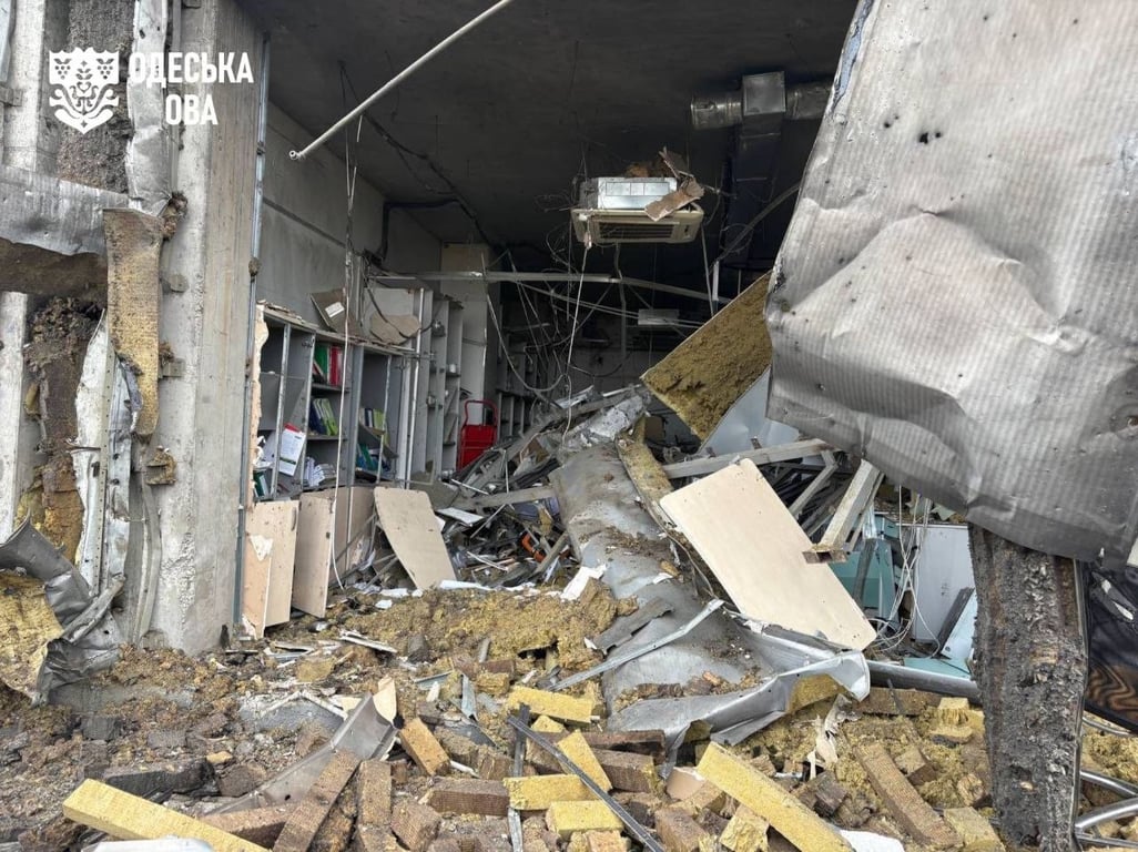 Обстріл Одещини вдень 25 вересня