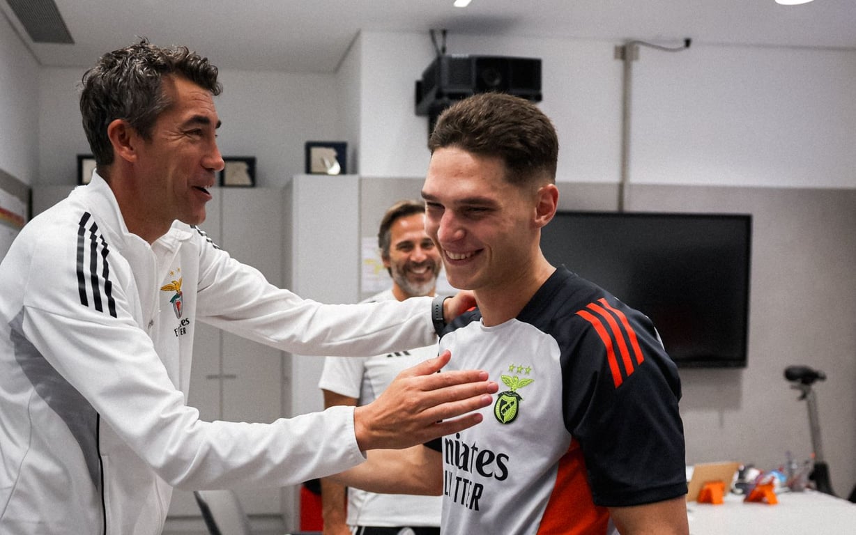 Первый день Георгия Судакова в Бенфике