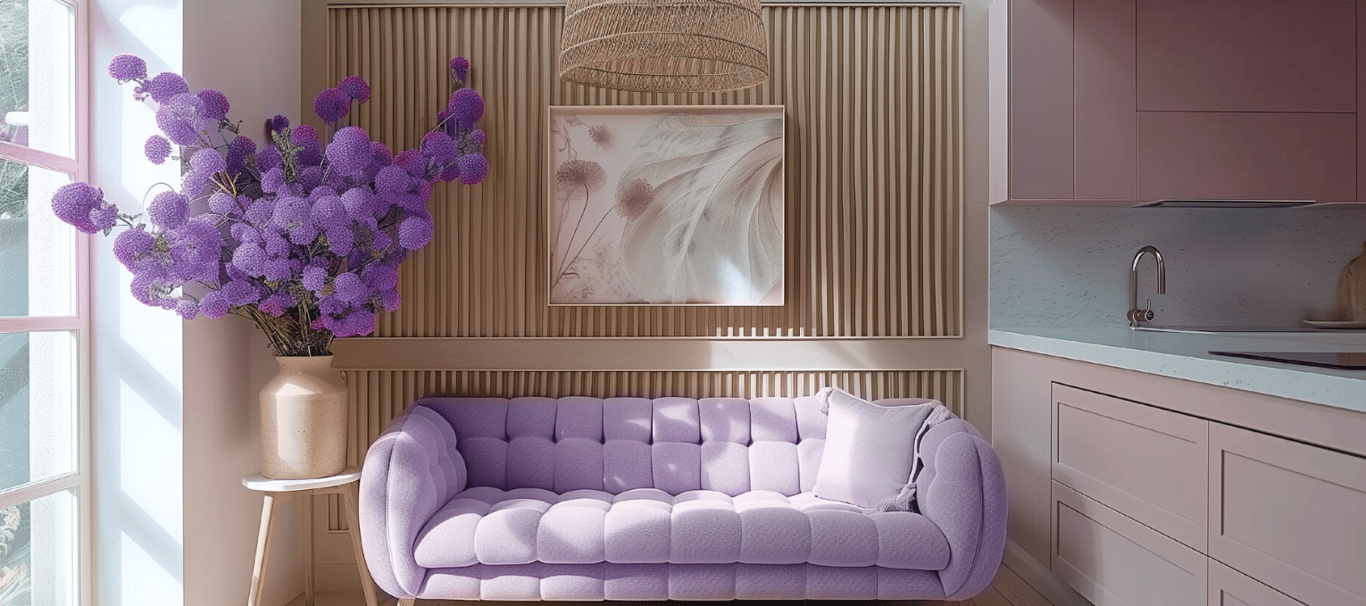 Фіолетовий колір в дийзані може мати різні відтінки