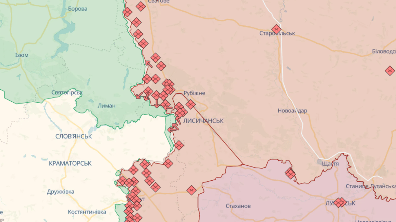 Карта боевых действий в Украине онлайн сегодня, 24.08.2023: DeepState, Liveuamap, ISW