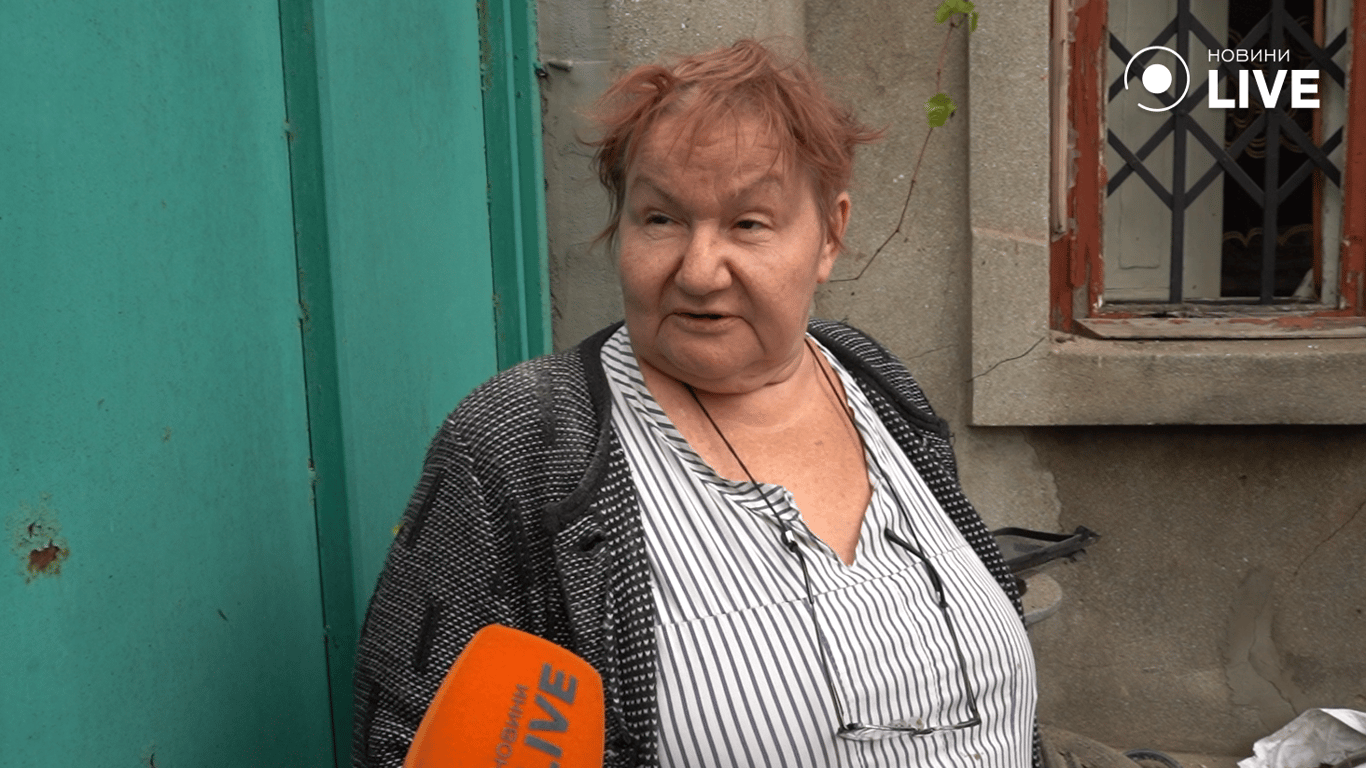 Одесситка потеряла жилье от атаки на Одессу 24 апреля 2024 года