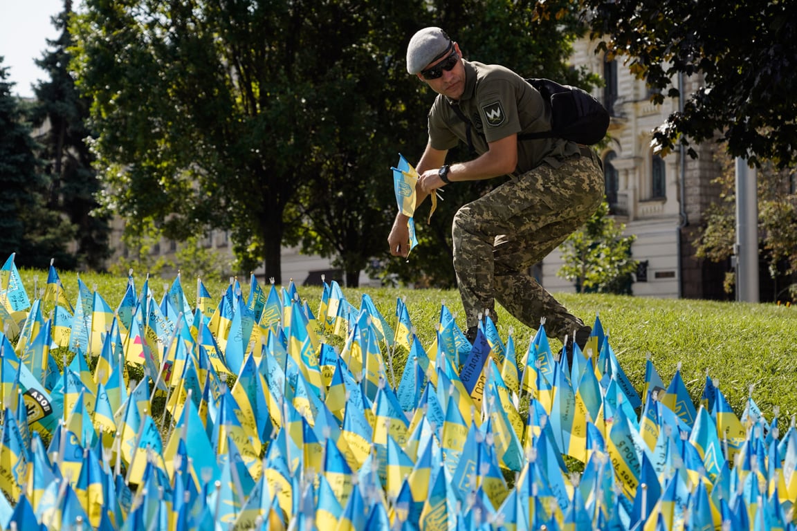 Прапори на Майдані