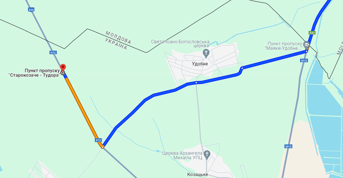 Черги на КПП "Старокозаче — Тудора" 19 липня