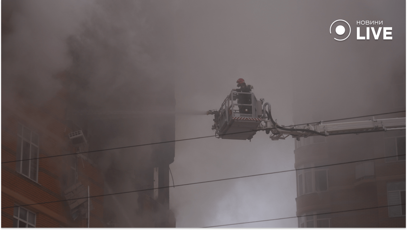 Друга річниця удару по ЖК "Люксембург" в Одесі