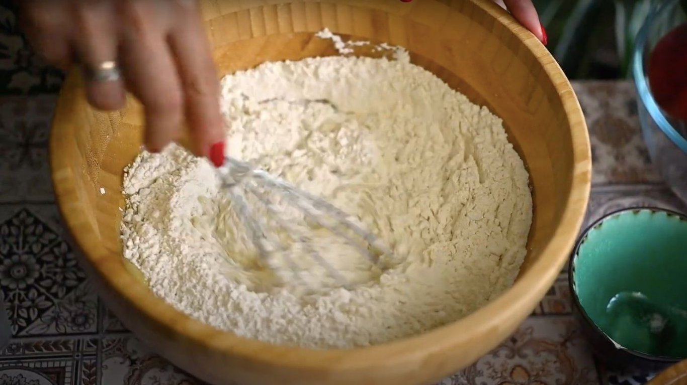 простий рецепт пирога з нектаринами