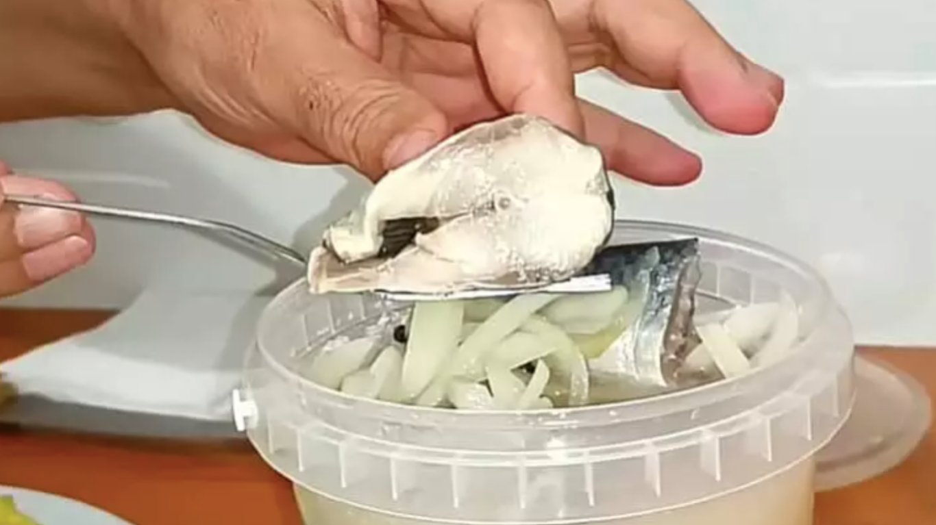 рецепт солоного оселедця