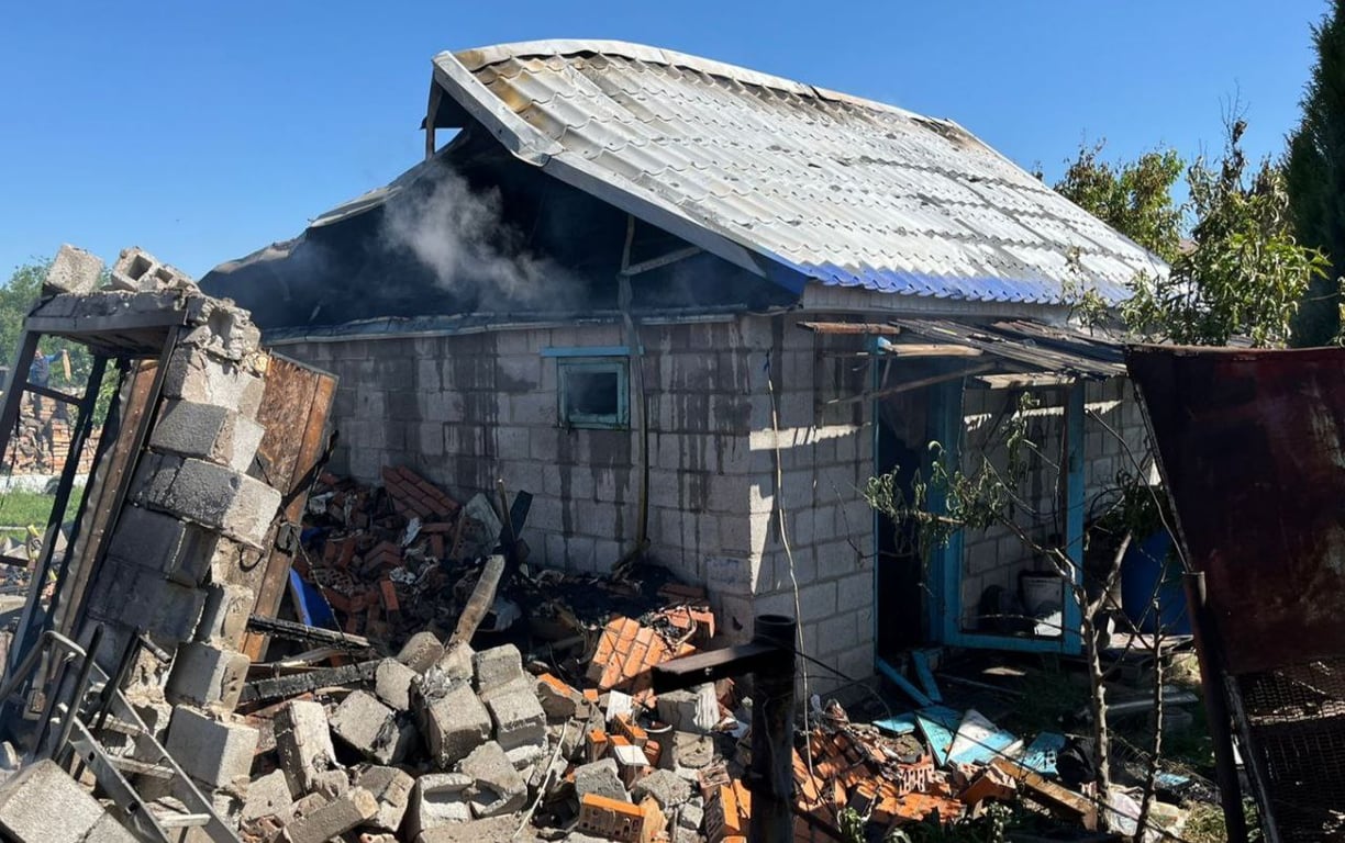 Обстрел Никополя 4 мая