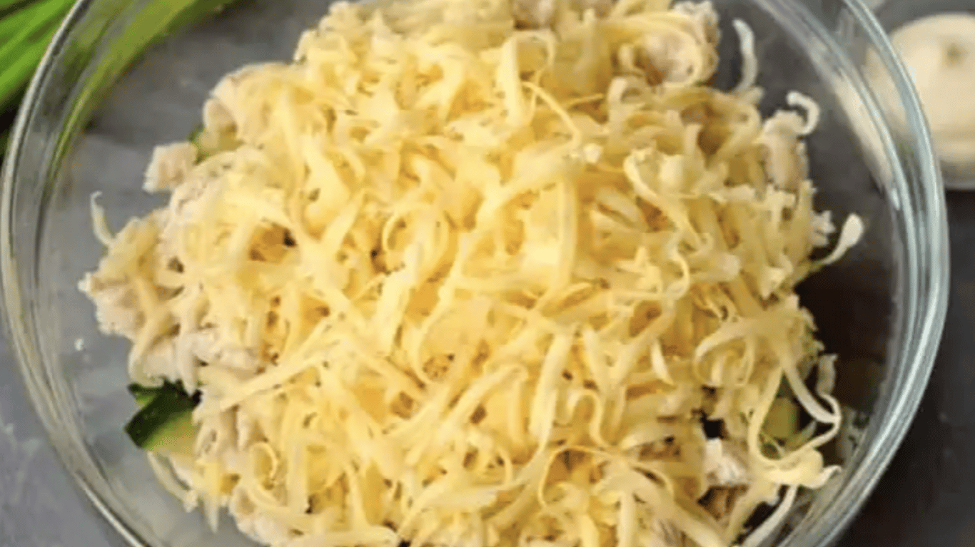 простий рецепт салата Міністерський