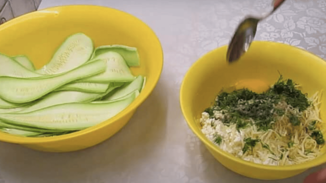 рецепт кабачків з начинкою